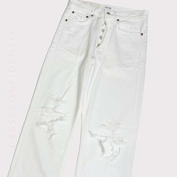 AGOLDE 90s Mid Rise Loose Jeans - Vanish - Picture 5 of 9